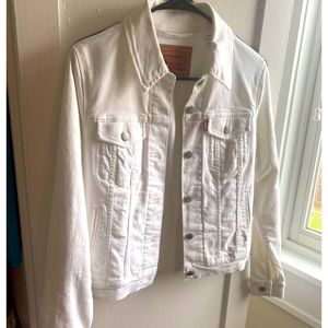 White Levi Jacket